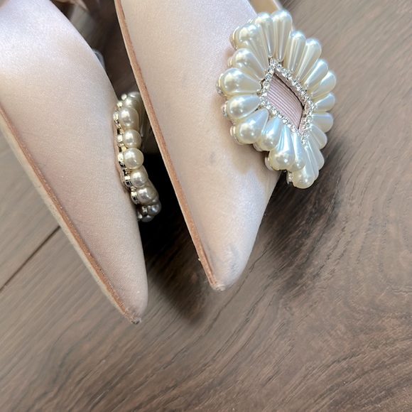 Badgeley Mischka Pointed Toe Stiletto - size 37 - Picture 4 of 5